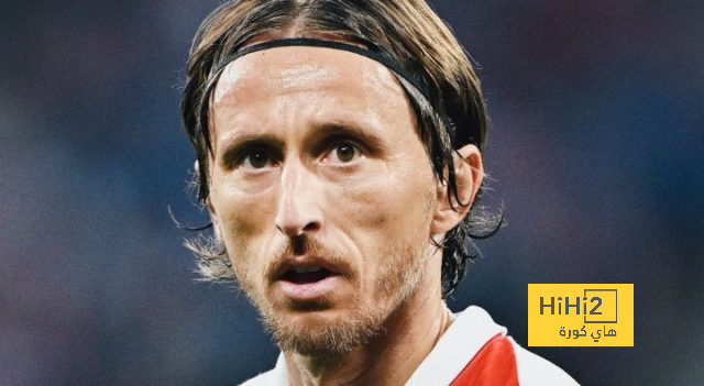 رقم سلبي لـ مودريتش في دوري الأمم الأوروبية