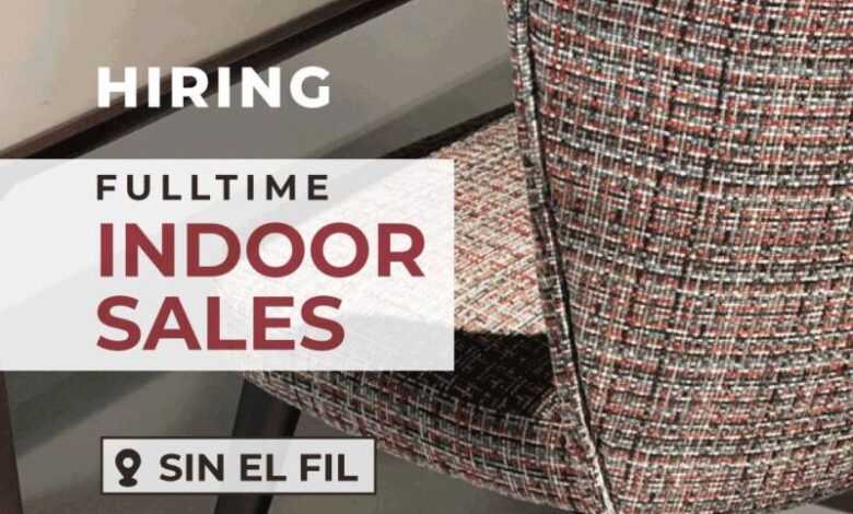 FULLTIME INDOOR SALES