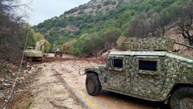 صور: الجيش يعلن البدء بفتح الطرق في القنطرة و الطيبة